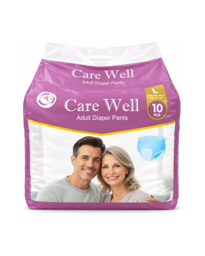 Care Well Adult Diaper Pants 10 PCS – L